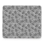 Ancient Aztec Tribal Pattern Print Mouse Pad