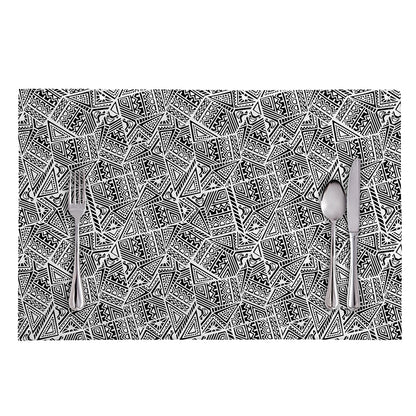 Ancient Aztec Tribal Pattern Print Placemat