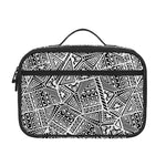 Ancient Aztec Tribal Pattern Print Portable Lunch Bag