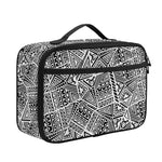 Ancient Aztec Tribal Pattern Print Portable Lunch Bag