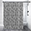 Ancient Aztec Tribal Pattern Print Premium Shower Curtain