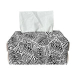 Ancient Aztec Tribal Pattern Print Rectangle Tissue Box Cover