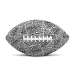 Ancient Aztec Tribal Pattern Print Rugby Ball