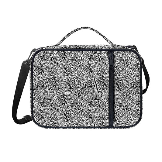 Ancient Aztec Tribal Pattern Print Shoulder Strap Bible Bag