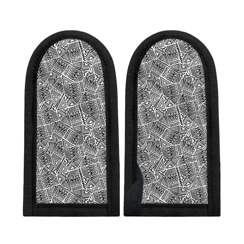 Ancient Aztec Tribal Pattern Print Skillet Handle Cover