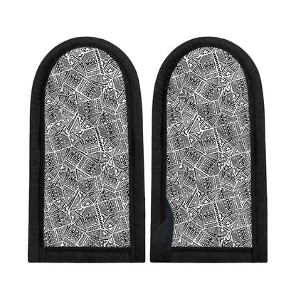 Ancient Aztec Tribal Pattern Print Skillet Handle Cover