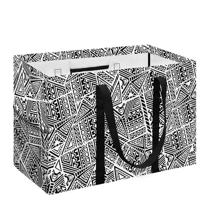 Ancient Aztec Tribal Pattern Print Utility Tote Bag