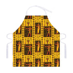 Ancient Egypt Pattern Print Adjustable Apron