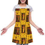 Ancient Egypt Pattern Print Adjustable Apron