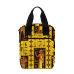 Ancient Egypt Pattern Print Bible Tote Bag