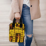 Ancient Egypt Pattern Print Bible Tote Bag