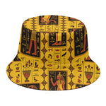 Ancient Egypt Pattern Print Bucket Hat