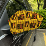 Ancient Egypt Pattern Print Car Side Mirror Covers