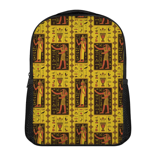 Ancient Egypt Pattern Print Casual Backpack