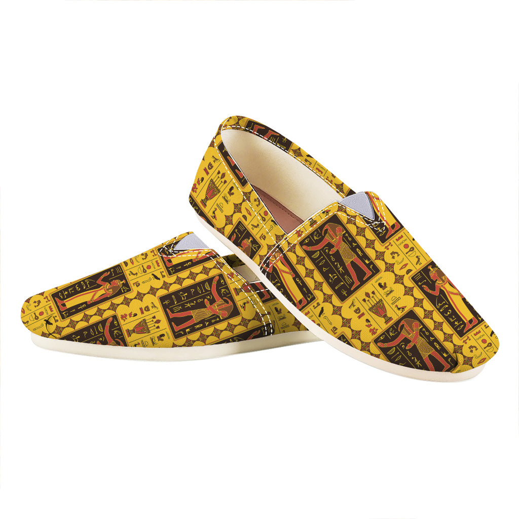 Ancient Egypt Pattern Print Casual Shoes
