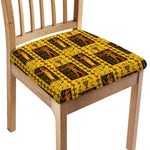 Ancient Egypt Pattern Print Chair Cushion Cover