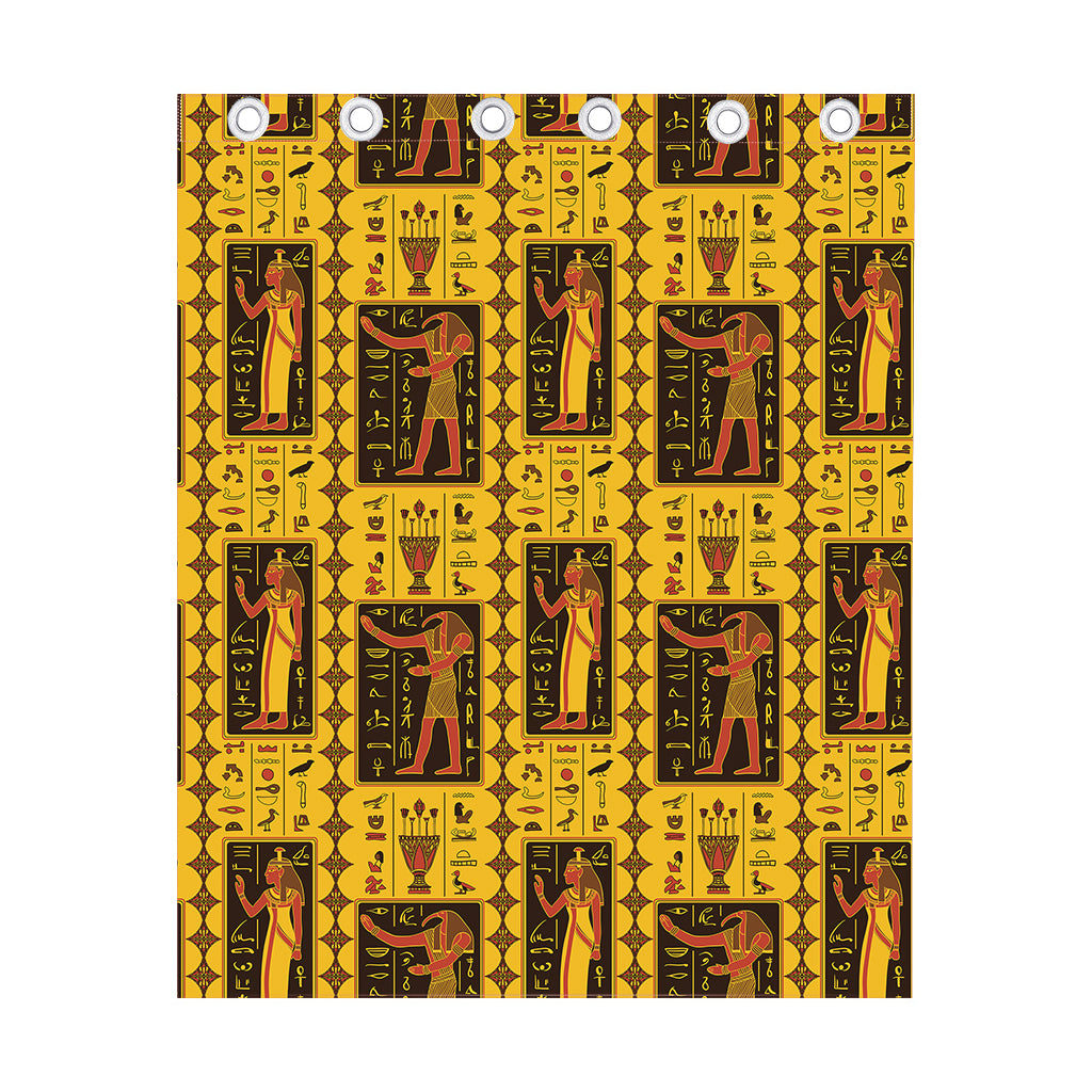 Ancient Egypt Pattern Print Curtain