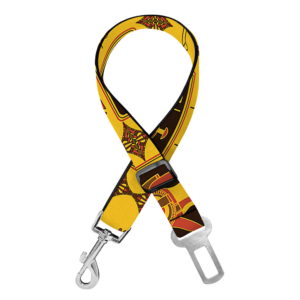 Ancient Egypt Pattern Print Dog Seat Belt