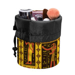 Ancient Egypt Pattern Print Drawstring Makeup Bag