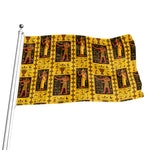 Ancient Egypt Pattern Print Flag