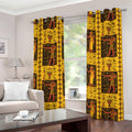 Ancient Egypt Pattern Print Grommet Curtains