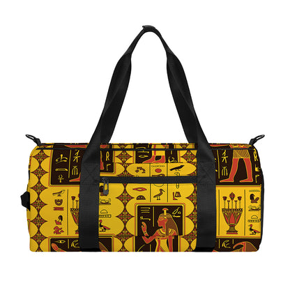 Ancient Egypt Pattern Print Gym Bag