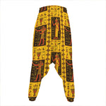 Ancient Egypt Pattern Print Hammer Pants