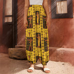 Ancient Egypt Pattern Print Harem Pants