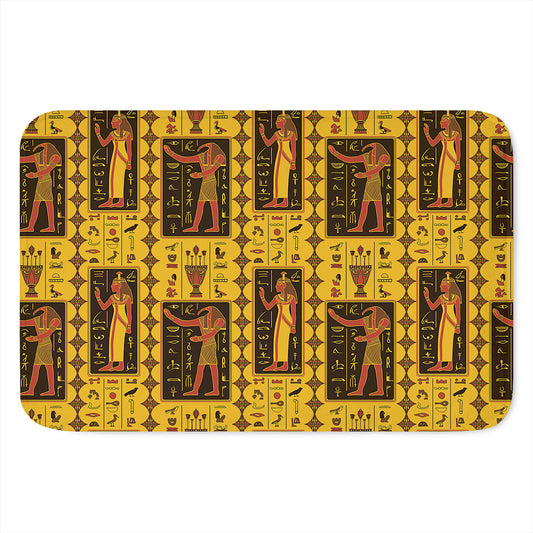 Ancient Egypt Pattern Print Indoor Door Mat