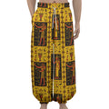 Ancient Egypt Pattern Print Lantern Pants
