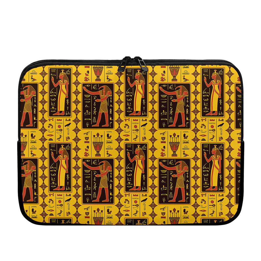 Ancient Egypt Pattern Print Laptop Sleeve