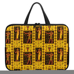 Ancient Egypt Pattern Print Laptop Sleeve With Handle