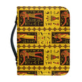 Ancient Egypt Pattern Print Leather Bible Cover