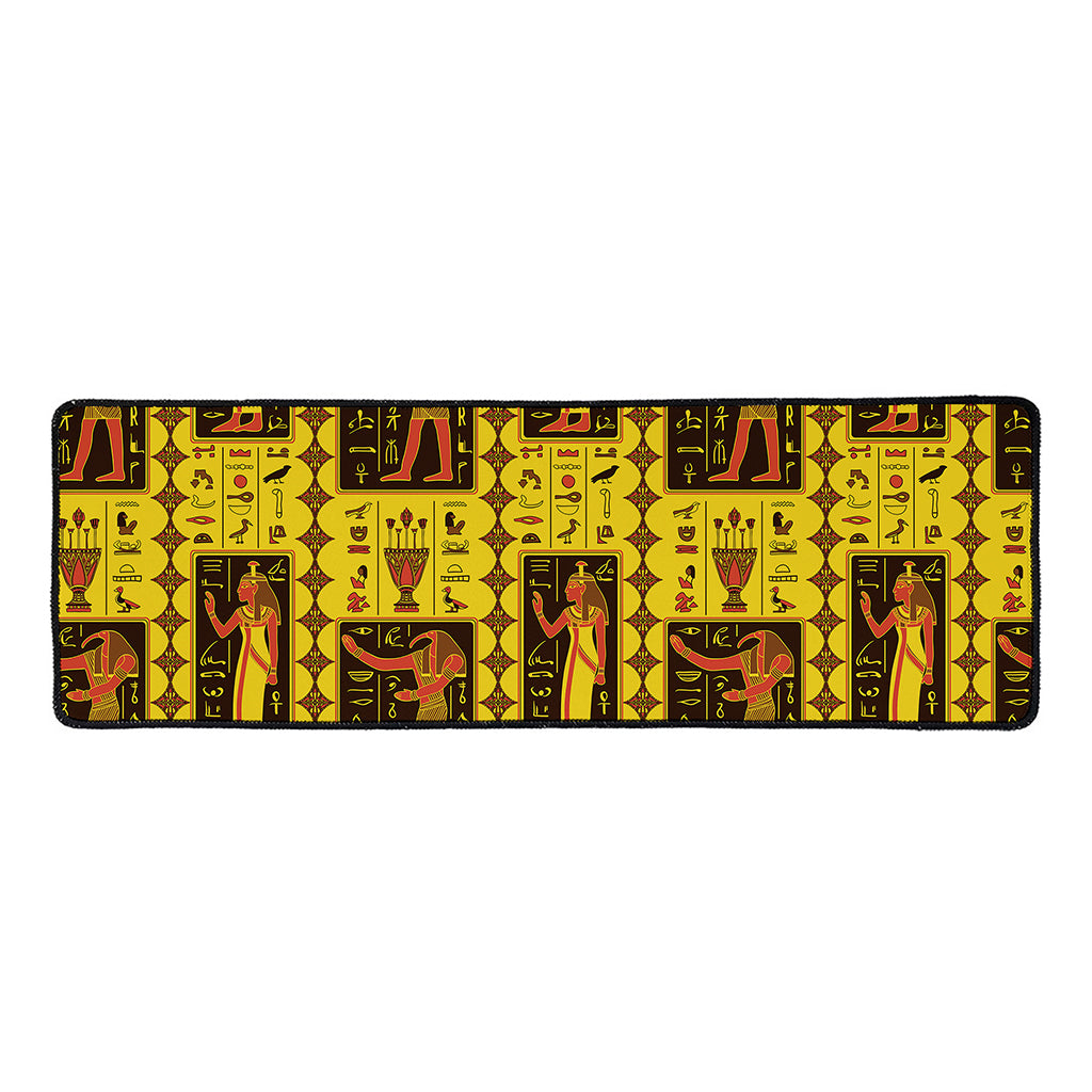 Ancient Egypt Pattern Print Long Kitchen Mat