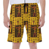 Ancient Egypt Pattern Print Men's Beach Shorts