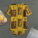 Ancient Egypt Pattern Print Men's Bodysuit
