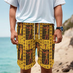 Ancient Egypt Pattern Print Men's Cargo Shorts