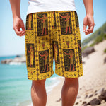 Ancient Egypt Pattern Print Men's Cargo Shorts