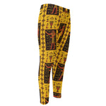 Ancient Egypt Pattern Print Men's Compression Pants