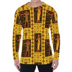 Ancient Egypt Pattern Print Men's Long Sleeve T-Shirt
