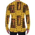 Ancient Egypt Pattern Print Men's Long Sleeve T-Shirt