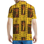 Ancient Egypt Pattern Print Men's Polo Shirt