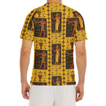 Ancient Egypt Pattern Print Men's Short Sleeve Rash Guard