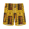 Ancient Egypt Pattern Print Men's Athletic Shorts