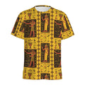 Ancient Egypt Pattern Print Men's Athletic T-Shirt
