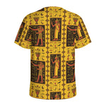 Ancient Egypt Pattern Print Men's Sports T-Shirt