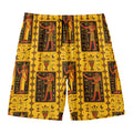 Ancient Egypt Pattern Print Men's Swim Trunks
