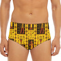 Ancient Egypt Pattern Print Men's Triangle Swim Briefs