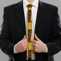 Ancient Egypt Pattern Print Necktie