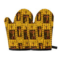 Ancient Egypt Pattern Print Oven Mitts